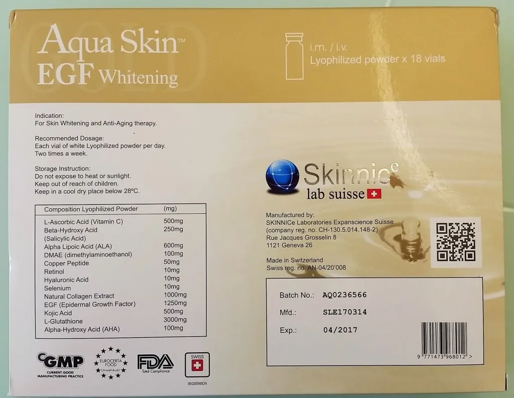 31493 aqua skin egf authorized dealers