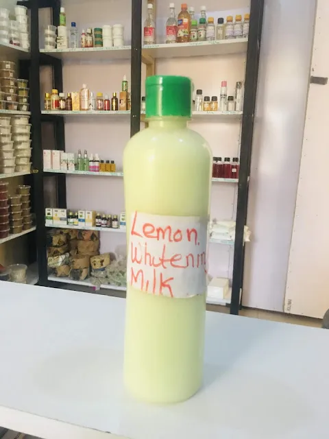 31508 milk and lemon mask application